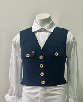 Chalequillo Mujer Azul Marino