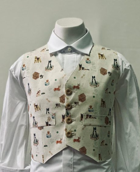 Chalequillo Niño Perros Camel