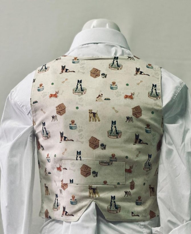 Chalequillo Niño Perros Camel