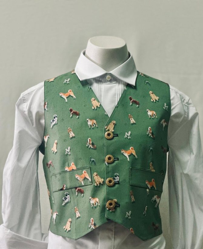 Chalequillo Niño Perros Camel