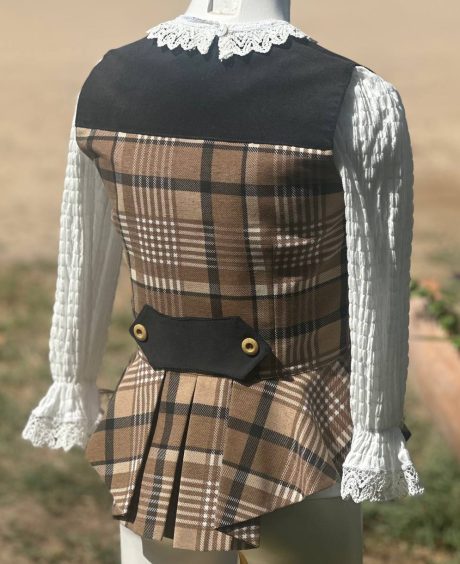 Chalequillo Niña Cuadros