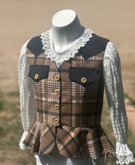 Chalequillo Niña Cuadros