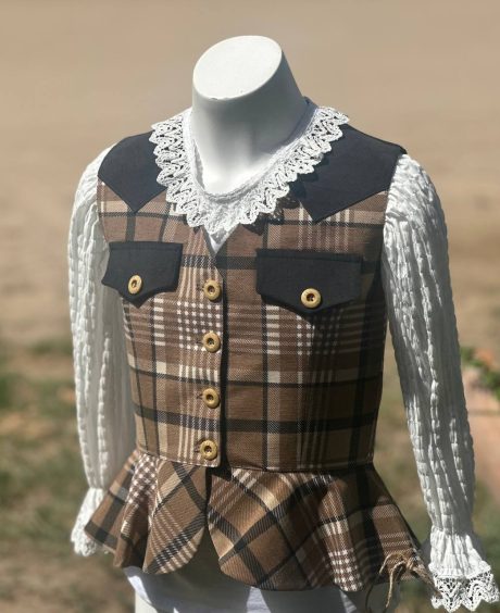 Chalequillo Niña Cuadros