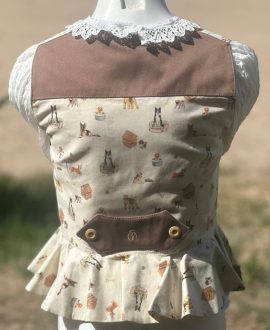 Chalequillo Niña Perros