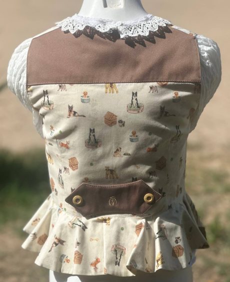 Chalequillo Niña Perros