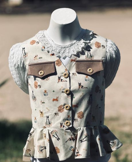 Chalequillo Niña Perros