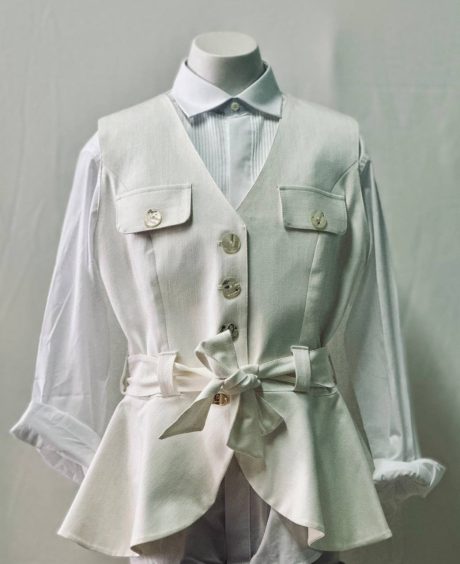 Chalequillo Mujer Blanco