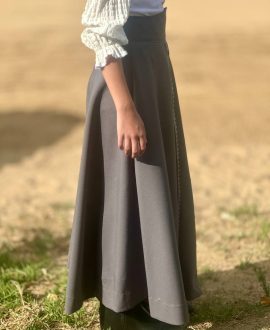 Falda Niña Gris