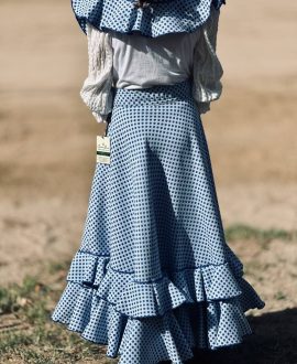Falda Azul Oscuro