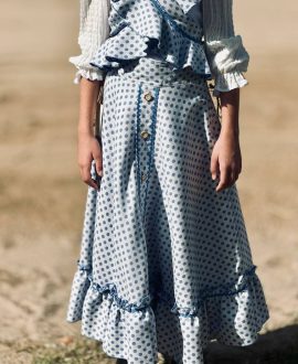 Falda Niña Lunares