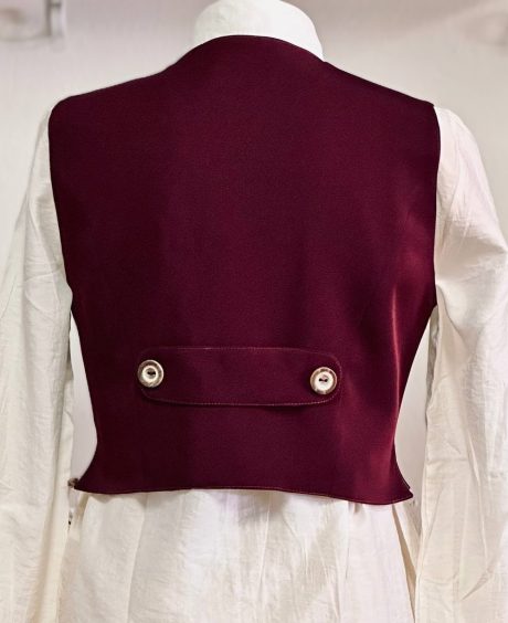 Chalequillo Mujer Burdeos