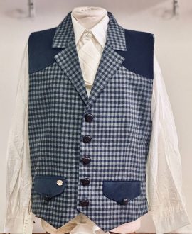 Chalequillo Hombre Azul