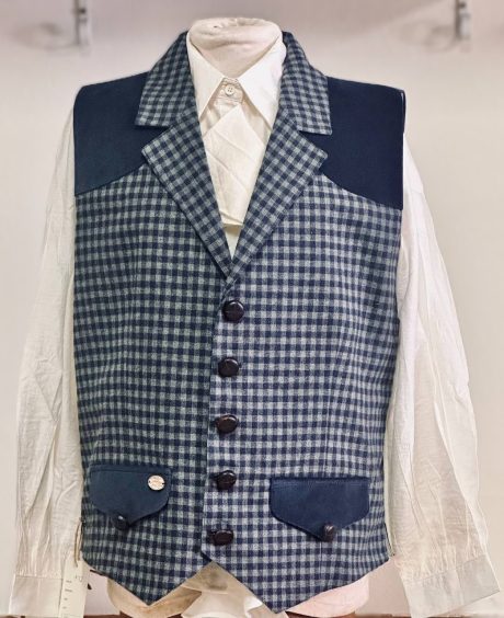 Chalequillo Hombre Azul