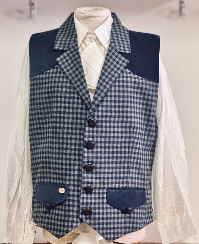 Chalequillo Hombre Azul