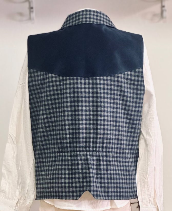 Chalequillo Hombre Azul