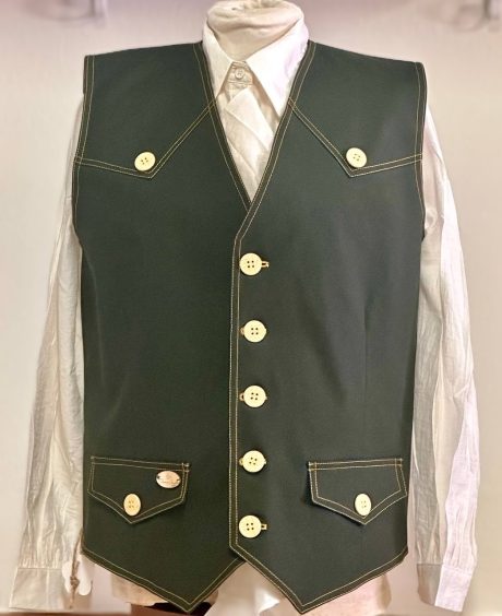 Chalequillo Hombre Verde Caza