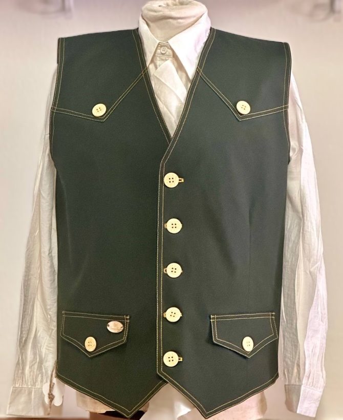 Chalequillo Hombre Verde Caza