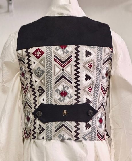 Chalequillo Niña Étnico Marrón